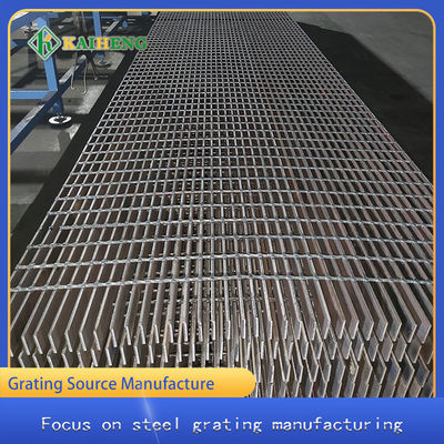 圧力溶接された鋼鉄格子は電流を通された熱いすくいをカスタマイズした